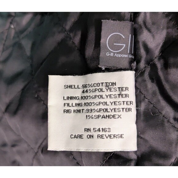 KENNETH COLE New York G3 GIII Black Inspector Rain Coat Women's Size Small (A31) - Picture 6 of 6